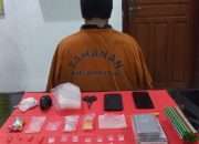AS Diamankan Satres Narkoba Polres Bangka Barat