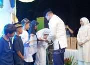 Anak Yatim Piatu dan Dhuafa Terima Santuan dari PT TIMAH