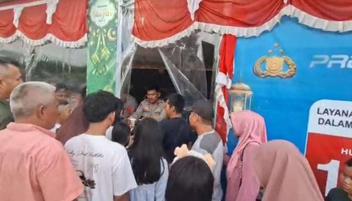 Pemudik Apresiasi Aksi Humanis Polres Bangka Barat