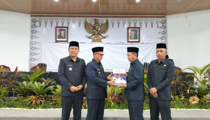 LKPJ Bupati Bangka Tahun Anggaran 2025 Disampaikan ke DPRD