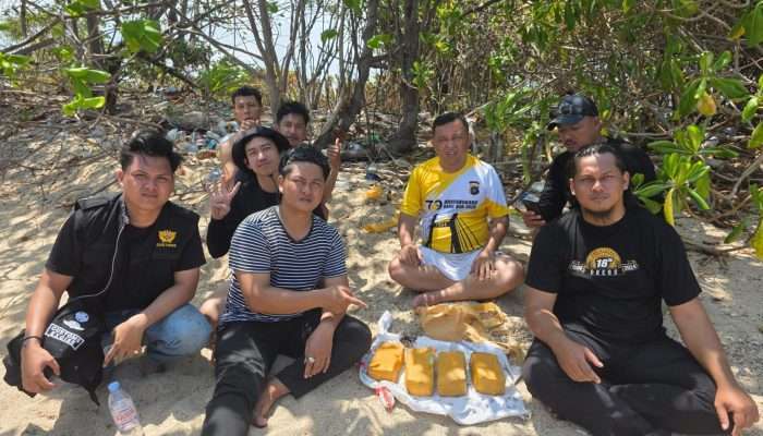 4 Paket Ditemukan Sabu di Pulau Ulat Bulu
