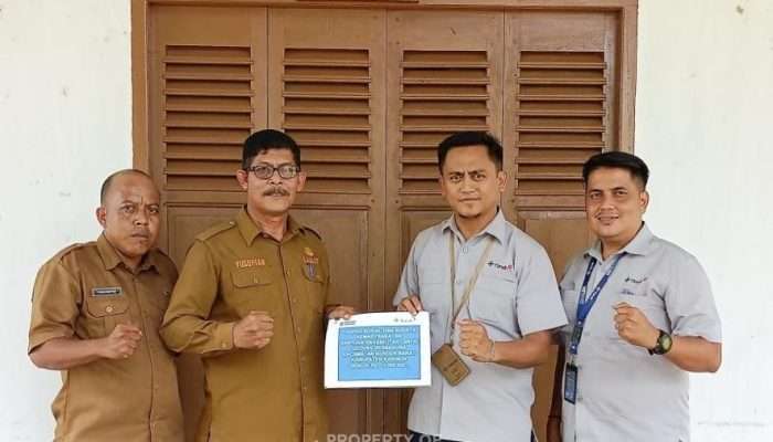 PT TIMAH Dukung Pembangunan Infrastruktur Masyarakat