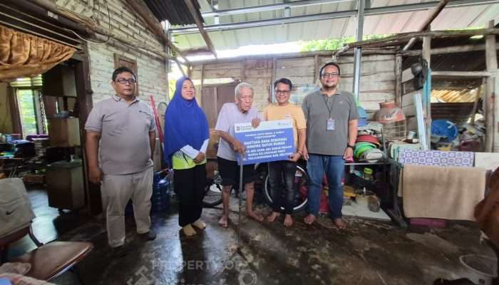 Rumah Abu samah Direnovasi PT TIMAH