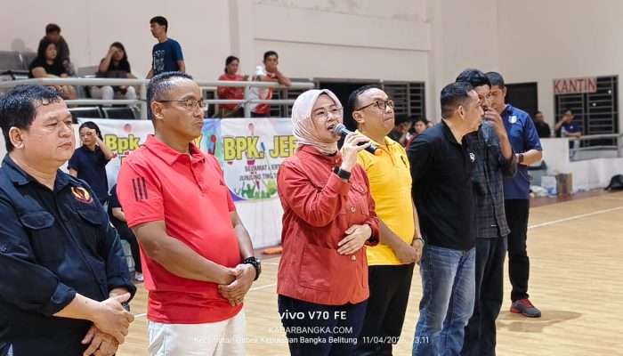 Dessy Tutup Turnamen Basket BPJ Perbasi Cup Pangkalpinang 2026