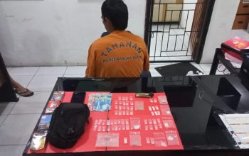 Pengedar Sabu Ditangkap Saat Ngopi di Warkop