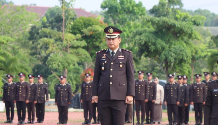 Wakapolres Inspektur Upacara Hari Lahir Pancasila 2026