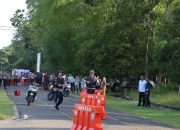 Polres Bateng Gelar Lomba Lari Taktis