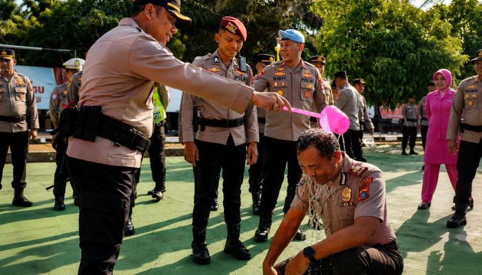 51 Personel Polres Bangka Selatan Naik Pangkat