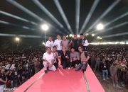 Belasan Ribu Penonton Padati Alun-alun Kota Koba