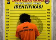 Pemuda Ini Diamankan Bersama 87 Paket Sabu