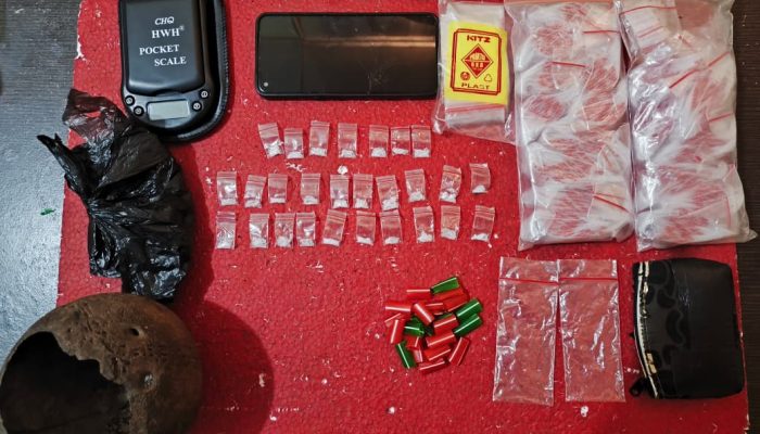 27 Paket Sabu Disembunyikan di Bawah Tumpukan Daun