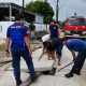 SPPG Padang Mulia dan Damkar Kompak Jaga Kebersihan Lingkungan