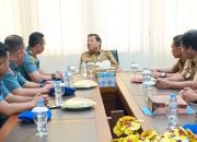 Walikota Terima Audiensi Dandenpom Lanal Babel