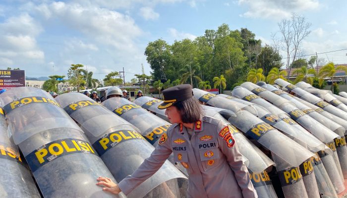 Perkuat Latihan Dalmas Hadapi Unjuk Rasa