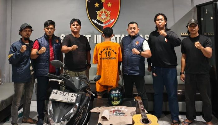 Residivis Ditangkap Ini Usai Curi Motor
