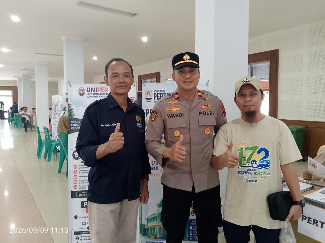 Kapolsek Koba Ajak Pelajar Intip Kampus Pertiba