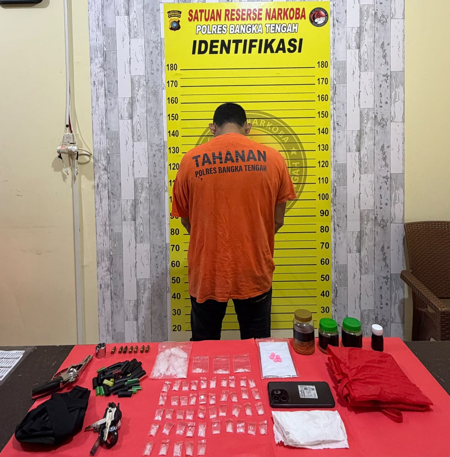 Polisi Sita Sabu dan Senpi Rakitan
