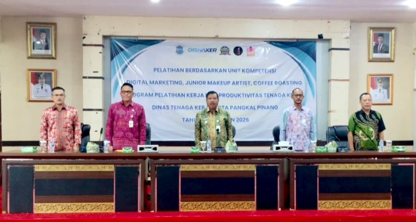 Walikota Buka Pelatihan Kerja Berdasarkan Unit Kompetensi